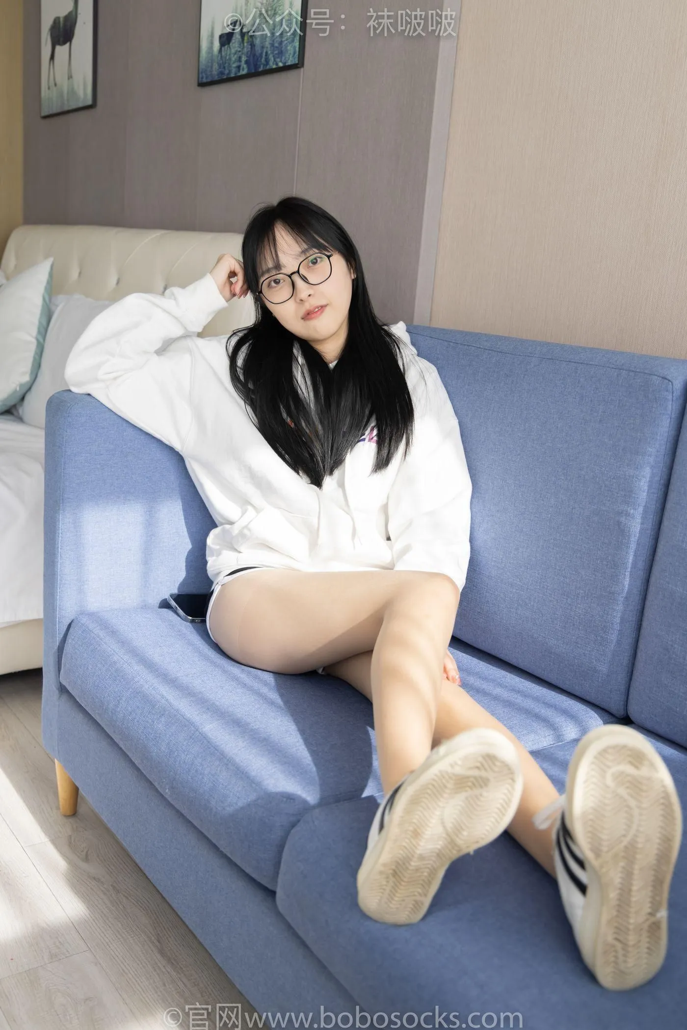 [BoBoSocks袜啵啵]NO.058 稚予-贝壳头、肉丝 [143P]插图4